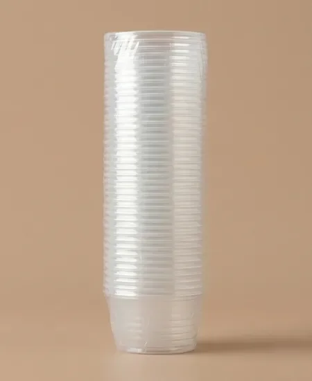 paquete de pocillo 3.25 oz con Tapa Pack 100 Unidades