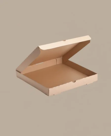 Caja de Pizza Tamaño S de Cartón Corrugado (Pack de 50 Unidades) – Empaque Reciclable para Alimentos Calientes y Fríos
