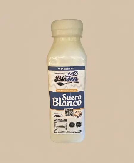 Suero Blanco Artesanal – 300 ml, crema láctea estilo venezolano hecha en Chile