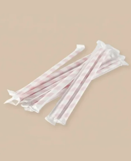 Bombillas de Polipapel Envasadas Biodegradables – Pack de 200 Unidades