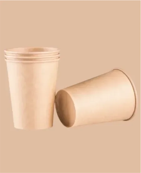 Manga de Vaso de Polipapel 10 oz Kraft para Café y Bebidas Calientes -de 50 unidades