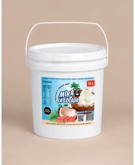 Bebida Láctea a Base de Coco Mira La Cocada Balde de 10 Litros (Venta por Litro)