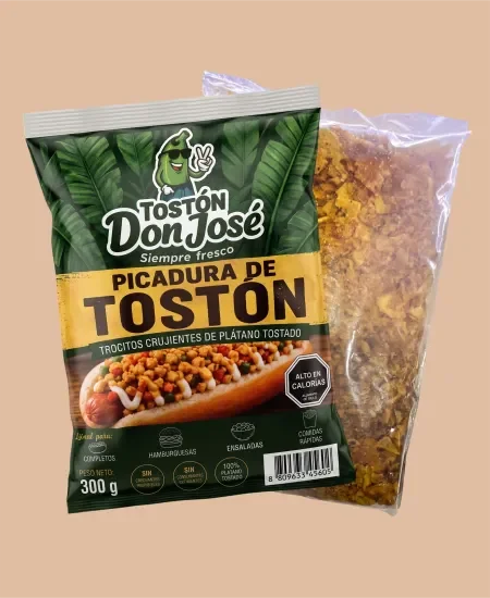 Picadura de Tostón Don José 300g – Trocitos Crujientes de Plátano por Unidad