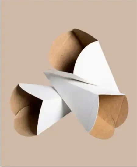 Conos de Papel para Papas Fritas 100 Unidades