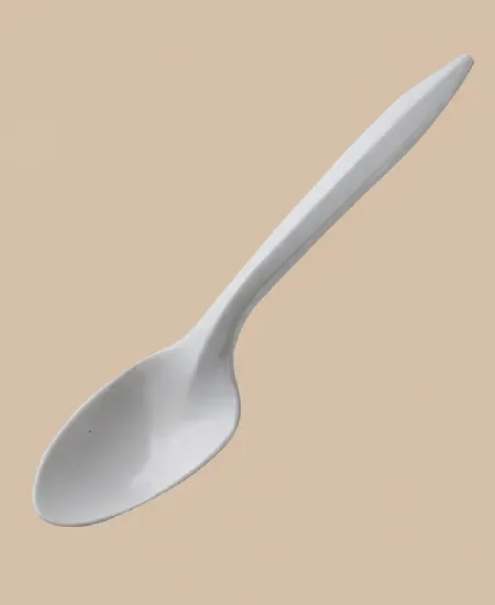 Cuchara Plásticas Blancas Desechables | pack de 100 Unidades | Fabricadas en Polipropileno Resistente