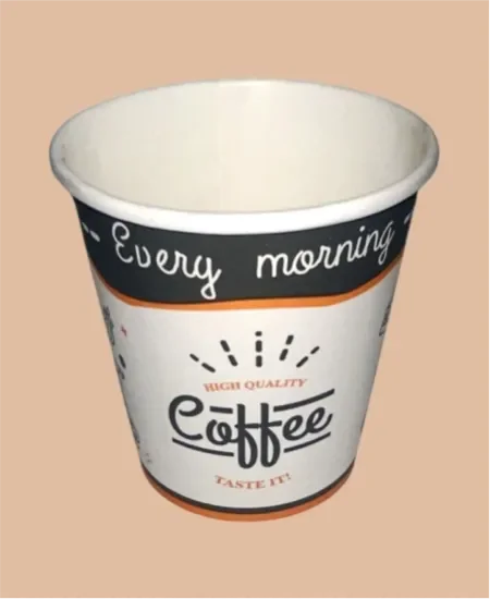 Vaso de Polipapel 4 oz con Diseño para Café Espresso - Manga de 50 unidades