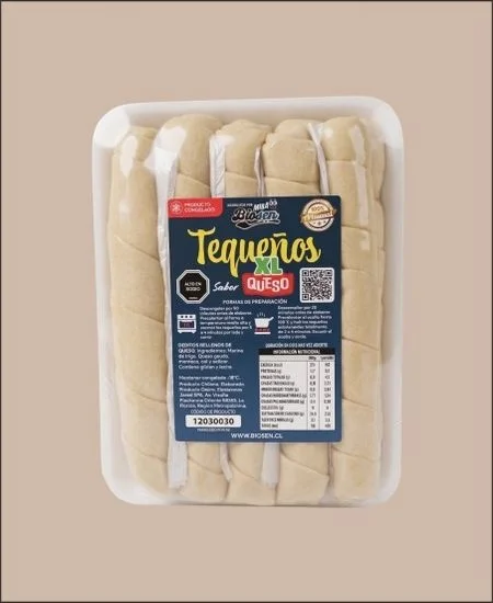 Tequeños XL de Queso Gouda Biosen Artesanales - Bandeja de 10 unidades