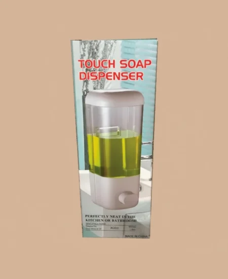 Dispensador Touch para Alcohol Gel y Jabón Líquido V500cc | Alta Precisión y Diseño Higiénico