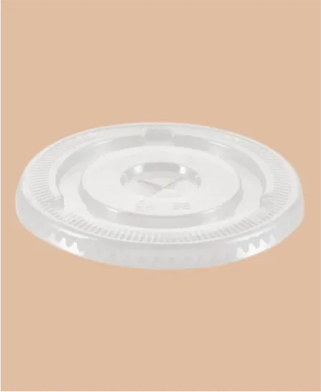 Tapa Plástica con Orificio para Vaso de 16 oz Pamolsa - Manga de 50 unidades