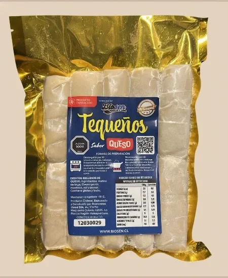 Tequeños de Queso Artesanales Biosen – Paquete Sellado de 20 Unidades | Snack Congelado Premium
